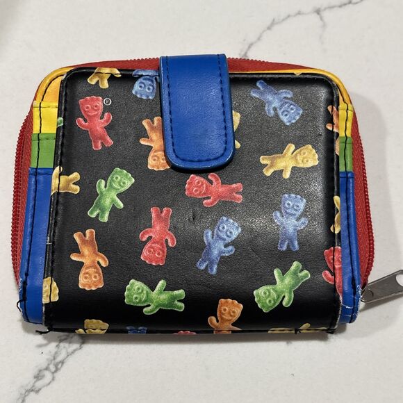 Vegan Faux Leather Loungefly Sour Patch Kid Wallet - Picture 5 of 13